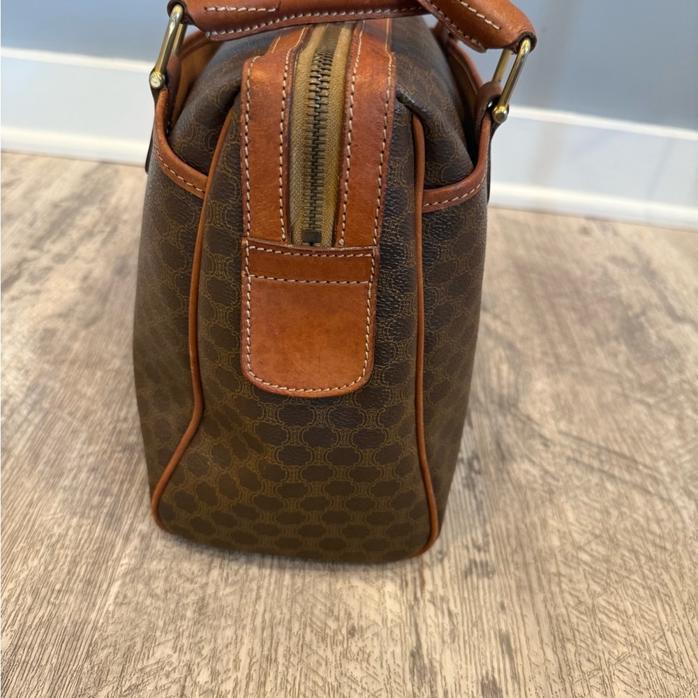 Celine Triomphe Macadam Boston Bag - Picture 4 of 14